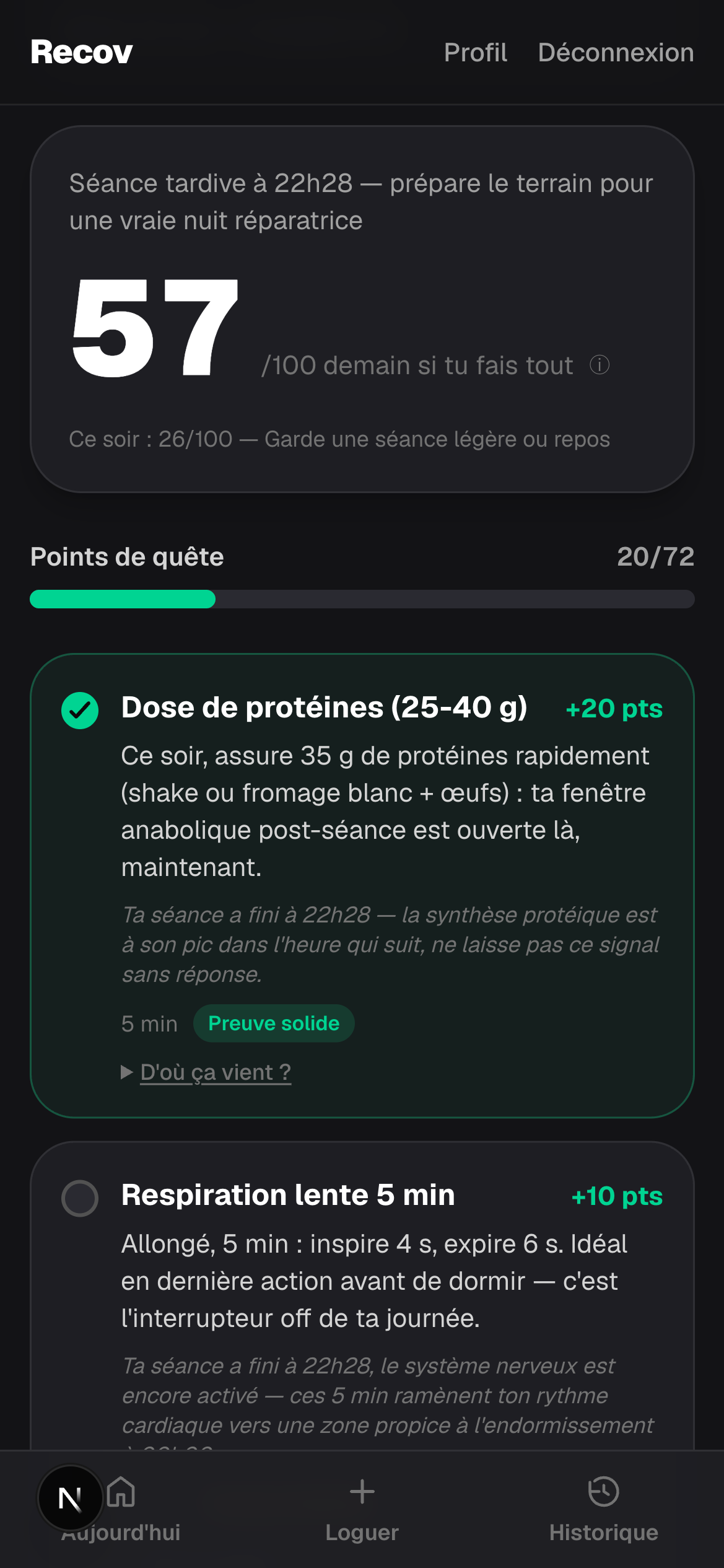 Je reçois ma prescription